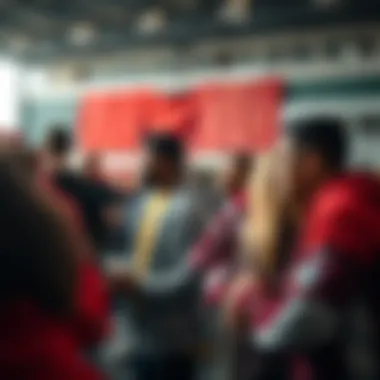 A community event showcasing Real Salt Lake's connection to fans