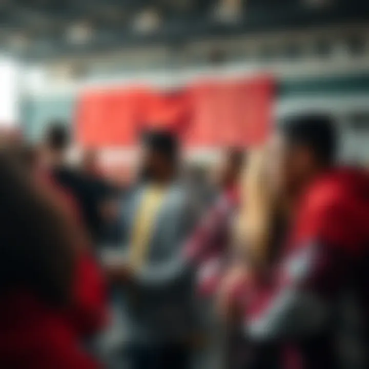 A community event showcasing Real Salt Lake's connection to fans