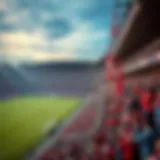 Real Salt Lake Stadium Atmosphere Overview of Real Salt Lake's home stadium filled with fans