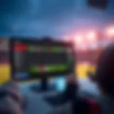 Recommended sports betting site interface