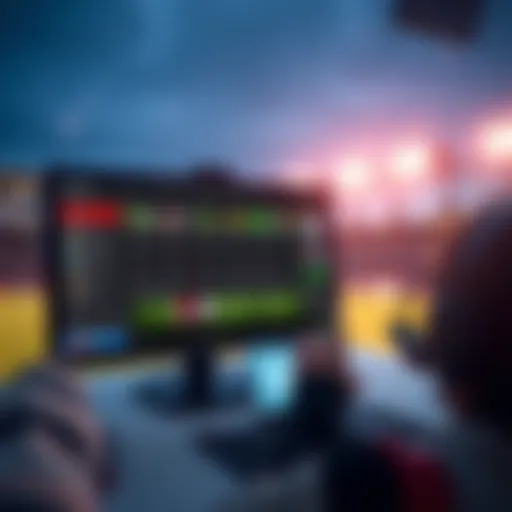 Recommended sports betting site interface