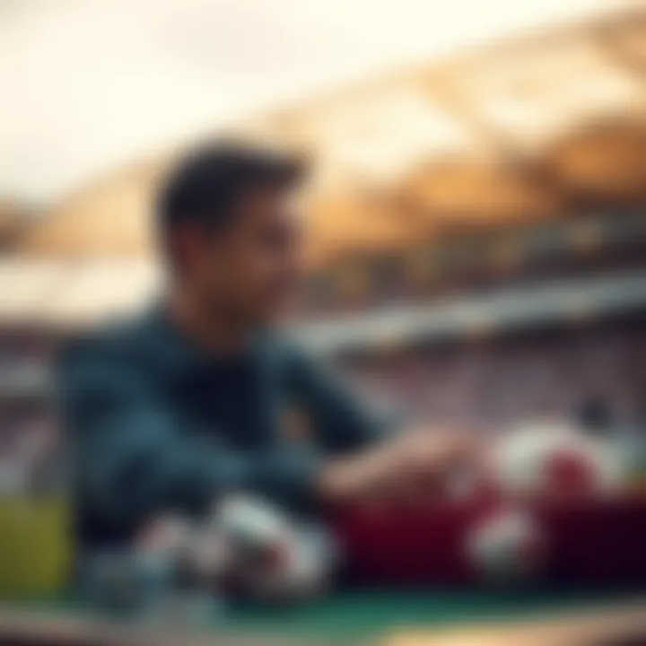 A thoughtful representation of responsible betting practices and their importance in gambling.