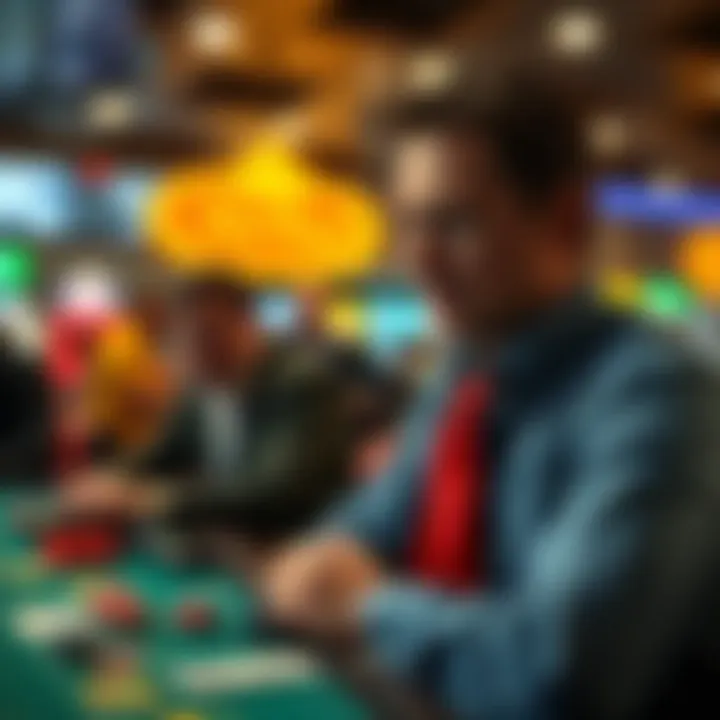 Emphasizing Responsible Gambling Habits Illustration depicting responsible gambling practices