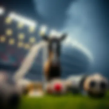 A visual representation of risk management techniques in betting