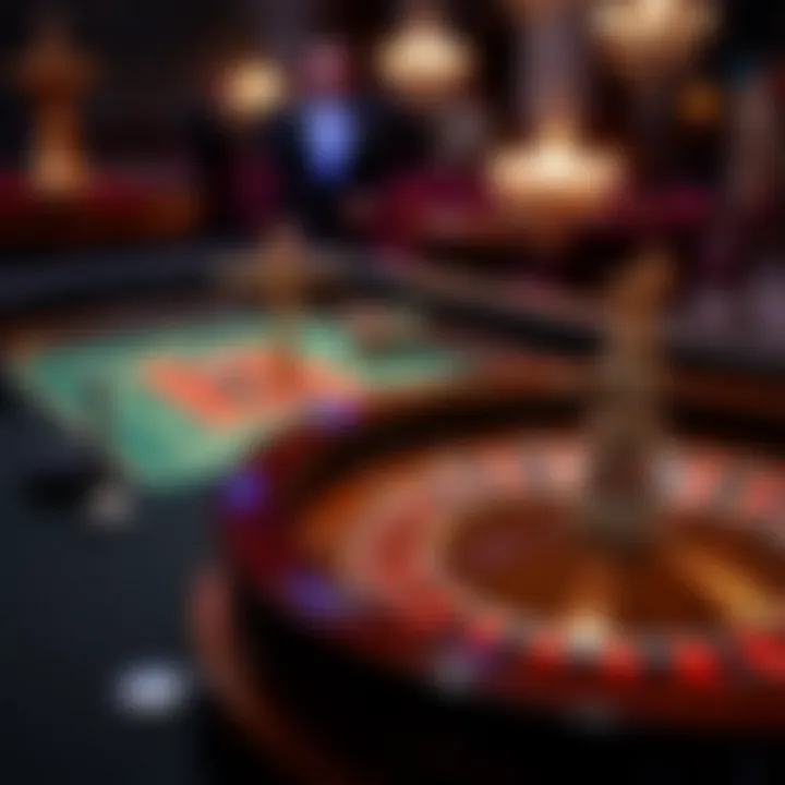 Visual representation of different roulette game variations available online