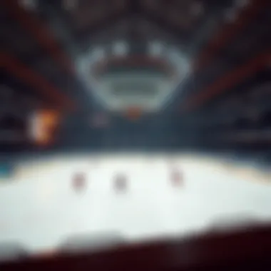 Historic Ice Rink in Russian Hockey A historic ice rink showcasing the evolution of Russian hockey