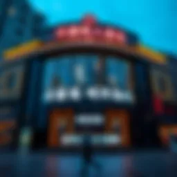 Exterior view of Seven Luck Casino in Seoul