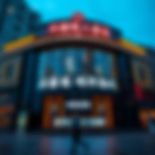 Exterior view of Seven Luck Casino in Seoul