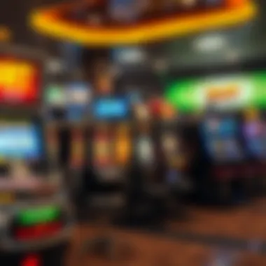 Diverse types of slot machines