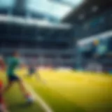 Conceptual illustration of sports betting dynamics