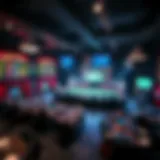 Detailed overview of a sportsbook layout