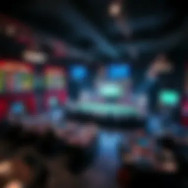 Detailed overview of a sportsbook layout