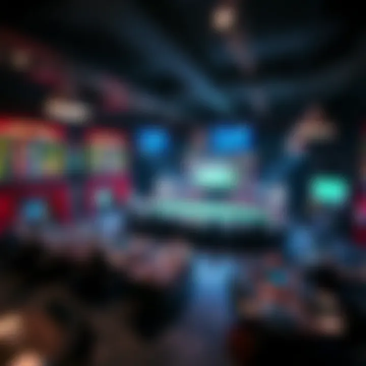 Detailed overview of a sportsbook layout