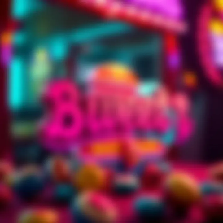 Colorful symbols of the Sweet Bonanza game