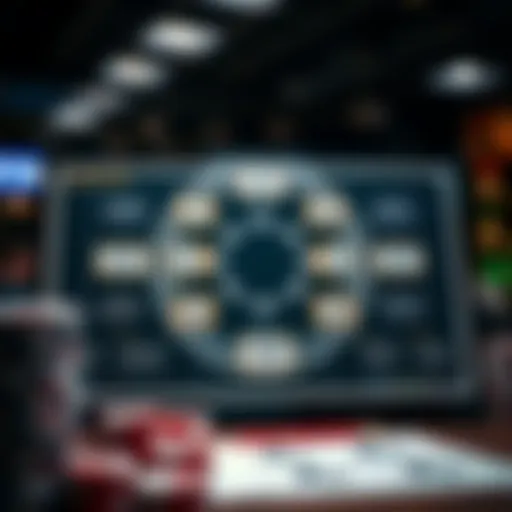 A strategic betting diagram illustrating system betting concepts