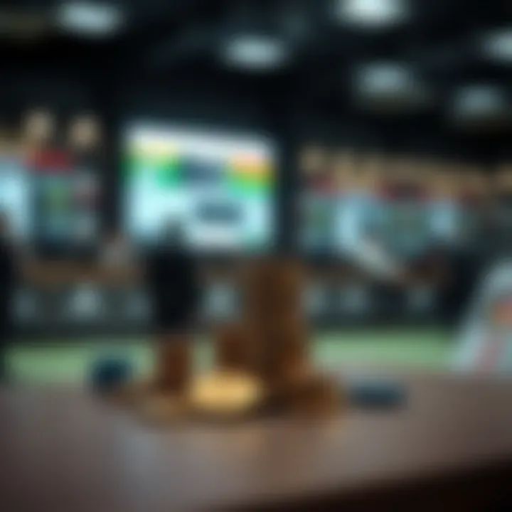 Risk and Reward in Betting A captivating visual of risk and reward in betting