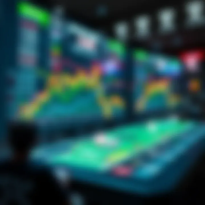 Visual representation of betting trends and patterns