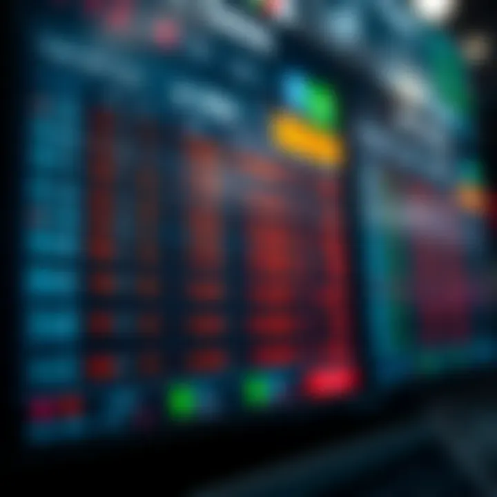 Live betting interface showcasing real-time odds