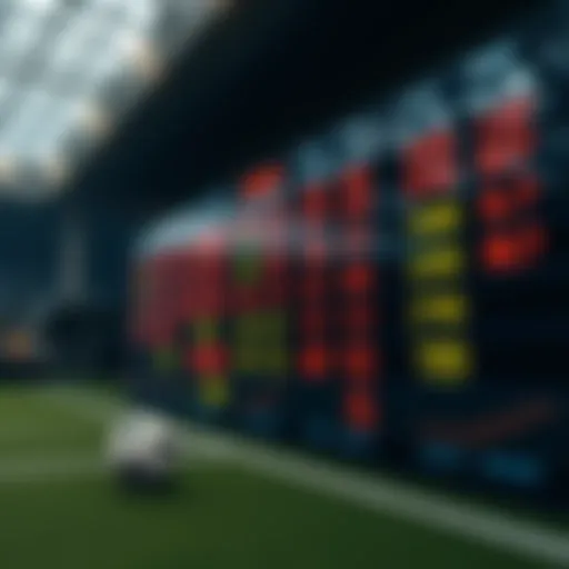 Dynamic betting odds displayed in real-time