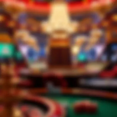 Diverse selection of casino games