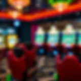Vibrant gaming interface at Unibet Casino