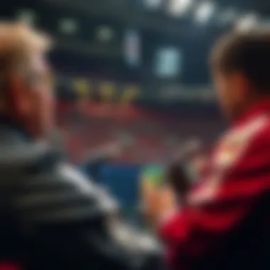 Engaging with real-time sports commentary