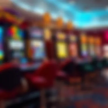 Variety of slot machines available in casinos